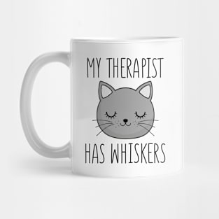 My Therapist Has Whiskers Mug